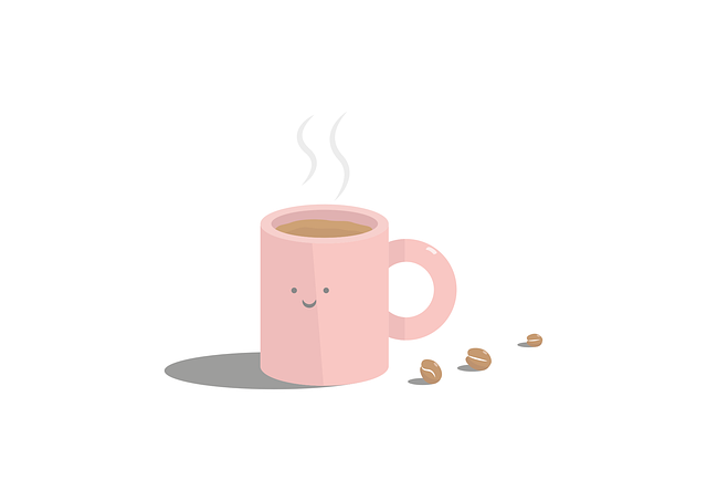 珈琲のイラスト