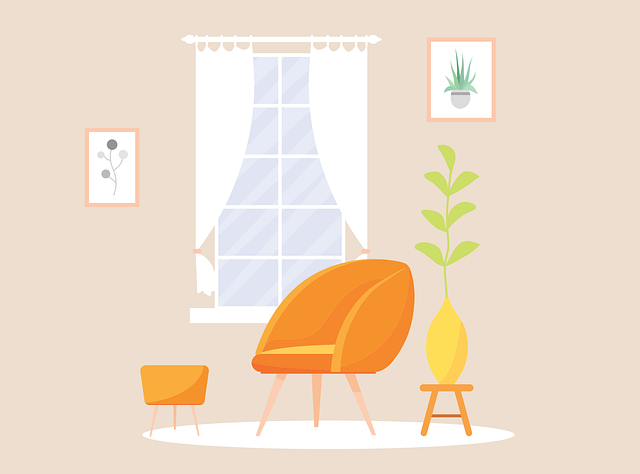 部屋のイラスト